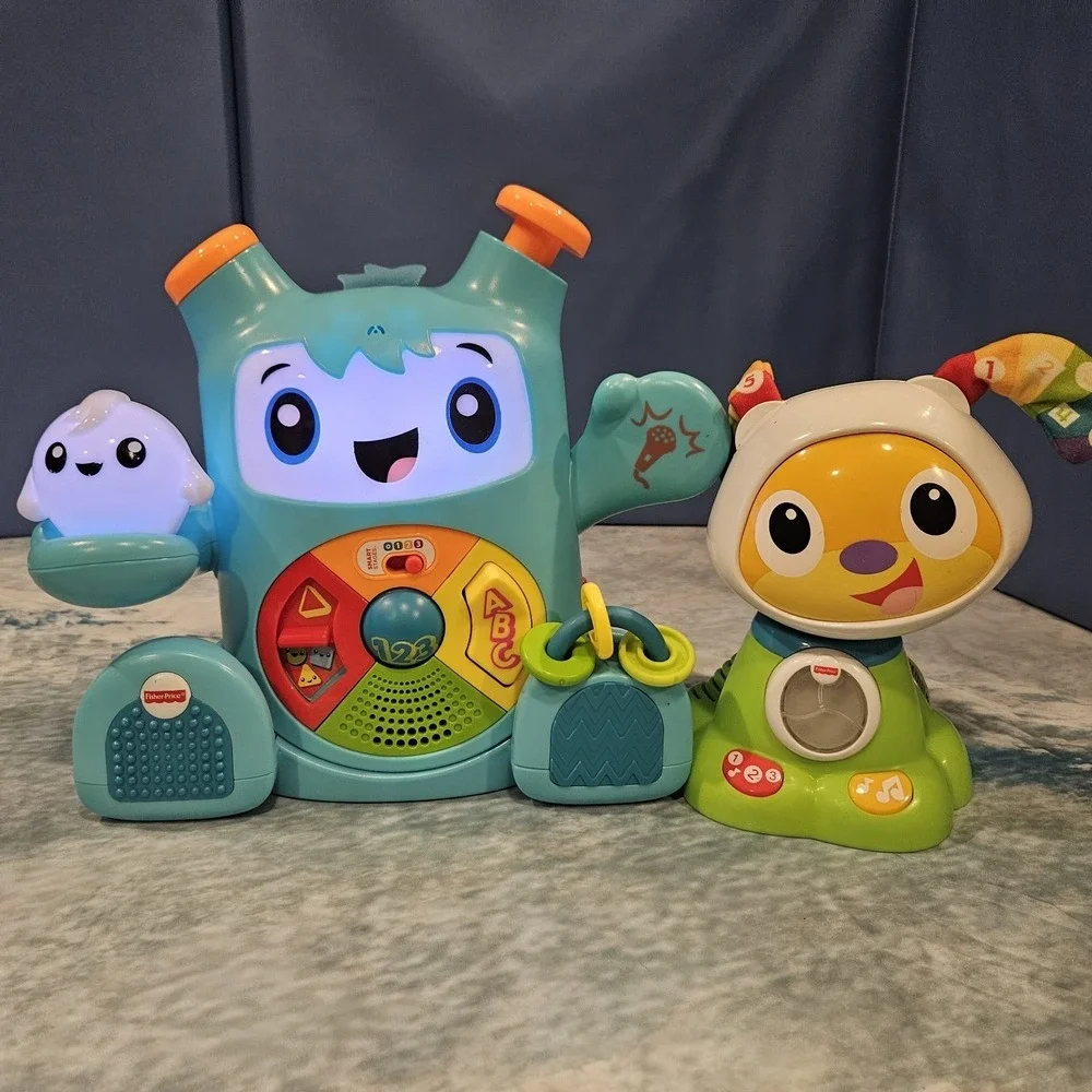 Fisher Price BeatBo‎ BeatBowWow Puppy Learning Toy Bundle Lights Sounds Tested